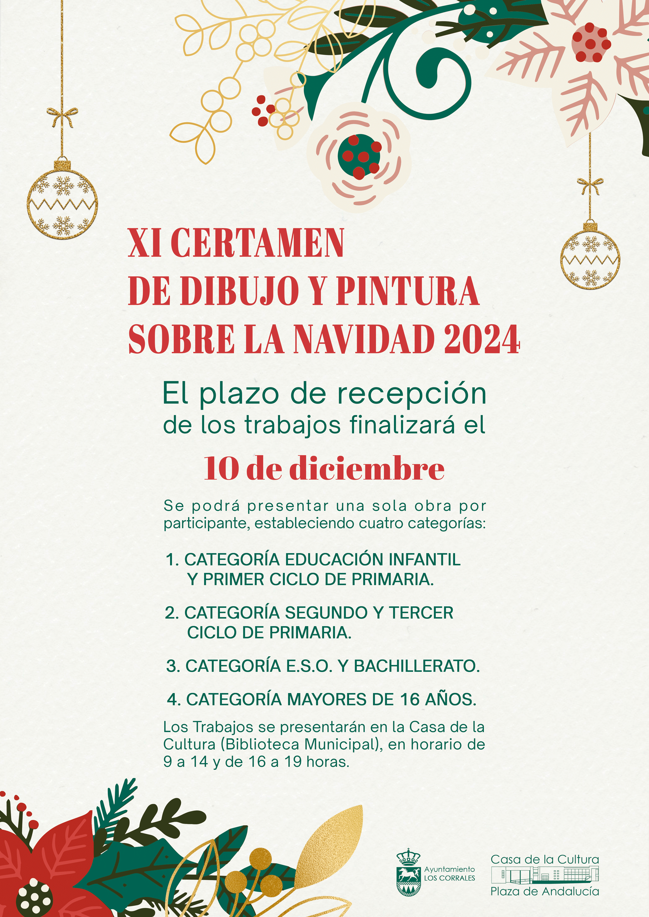 CARTEL-ANUNCIADOR-Y-BASES-CERTAMEN-DIBUJO-Y-PINTURA-NAVIDAD-2024